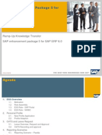 Functional: Ramp-Up Knowledge Transfer SAP Enhancement Package 5 For SAP ERP 6.0