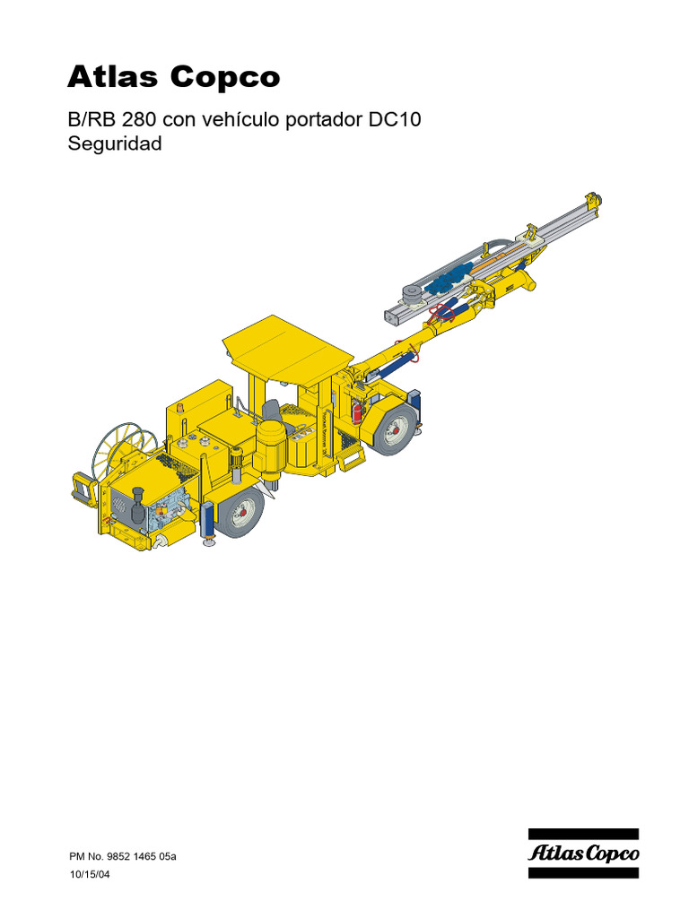 9852 1465 05a Seguridad B280-DC10 | PDF