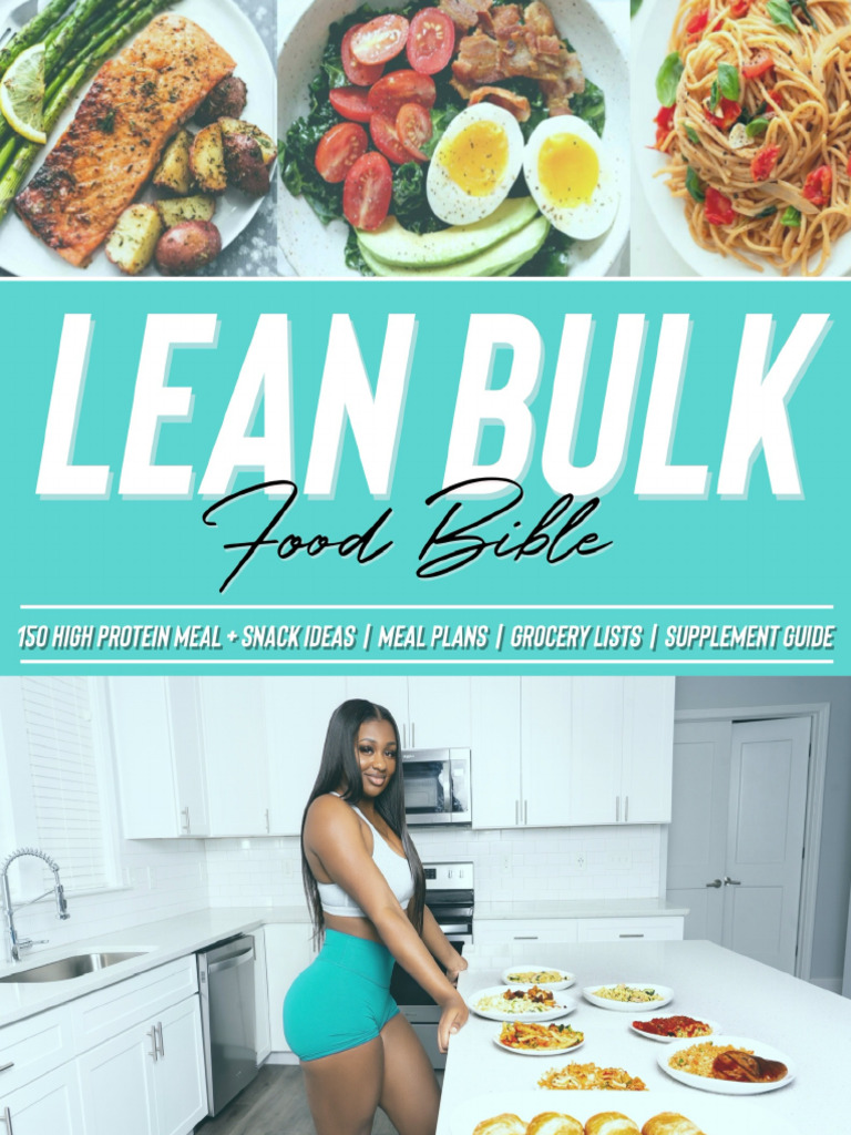 Lean Bulk Food Bible - BBT | PDF