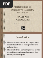 Lec 11 Descriptive Geometry