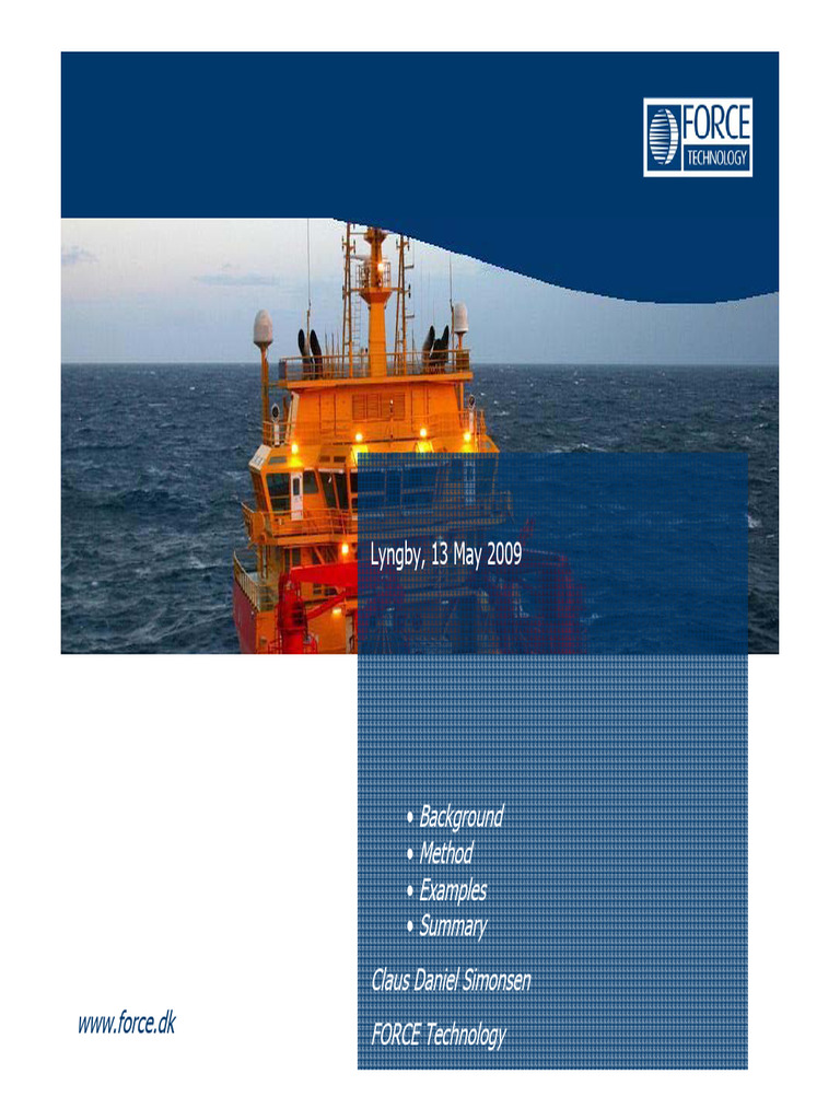 CFD Applications in Ship Design | PDF | Propeller | Computational Fluid ...