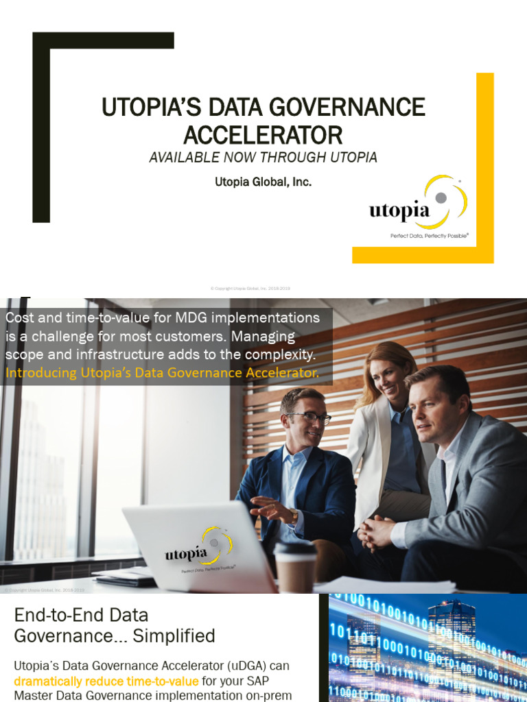 Utopia Data Governance Accelerator Overview | PDF | Cloud Computing ...