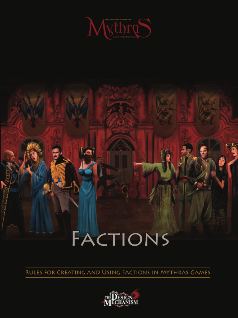 Mythras Factions: Rules for Adventure | PDF | Goal | Information