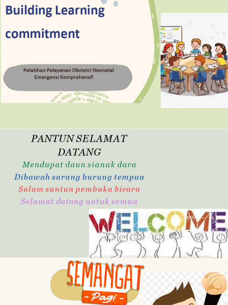 Pelatihan Building Learning Commitment | PDF