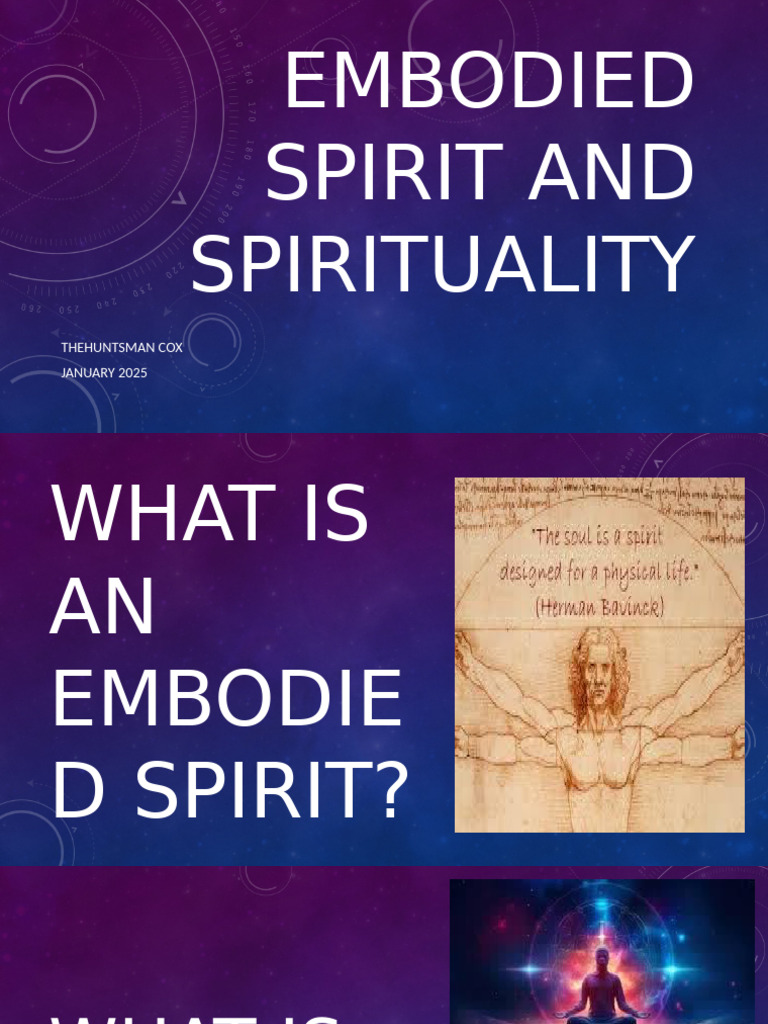 Understanding Embodied Spirit & Spirituality | PDF