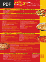 Cardápio do Restaurante Ráscal | PDF | Tomate | Orégano