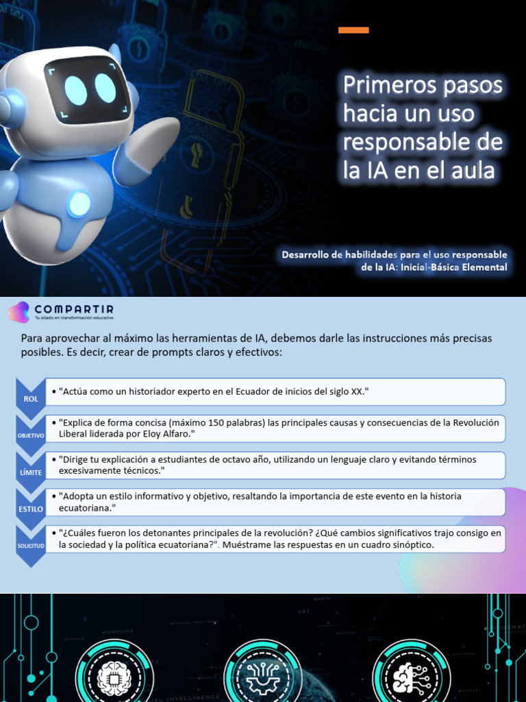 Uso Responsable de IA en Educación | PDF | Inteligencia (IA) y ...
