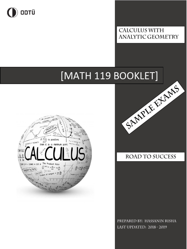 Math 119 Calculus Midterm Sample Exam | PDF | Mathematics | Geometry