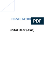 Deer Dissertation