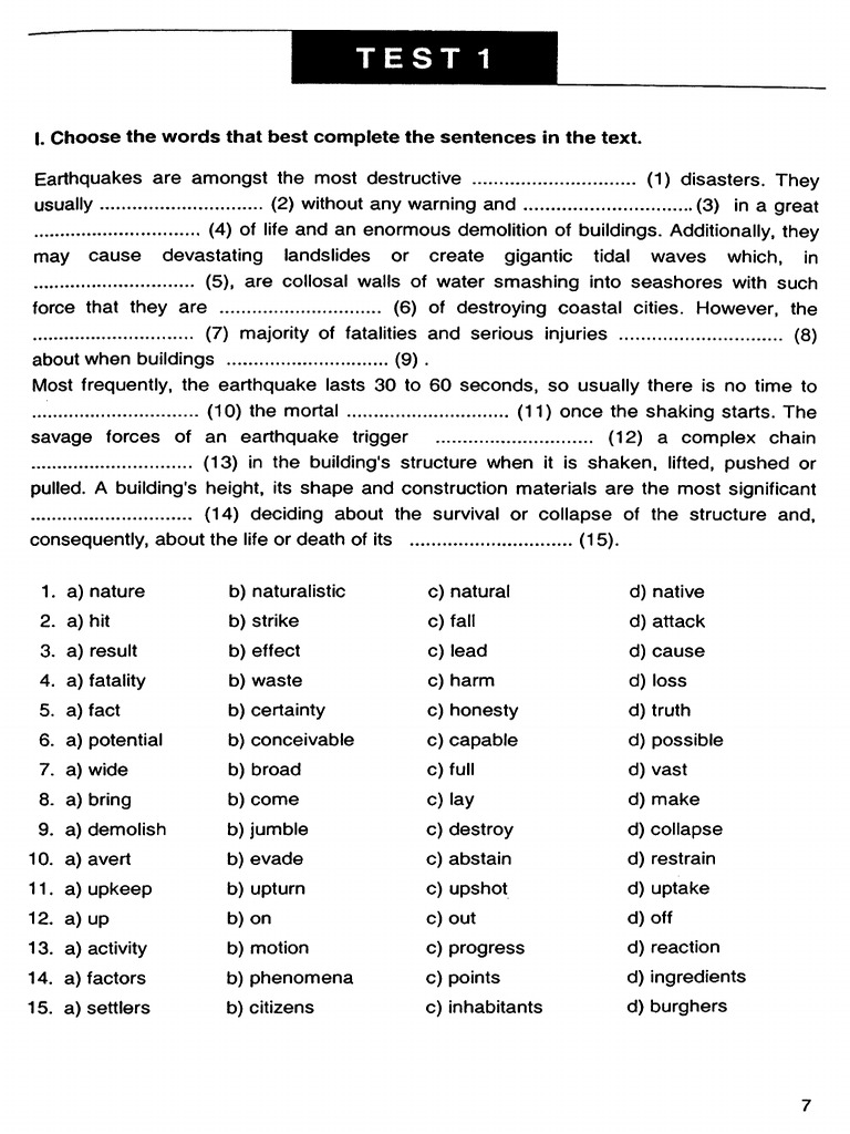 Adv-Rev - Test 1 | PDF