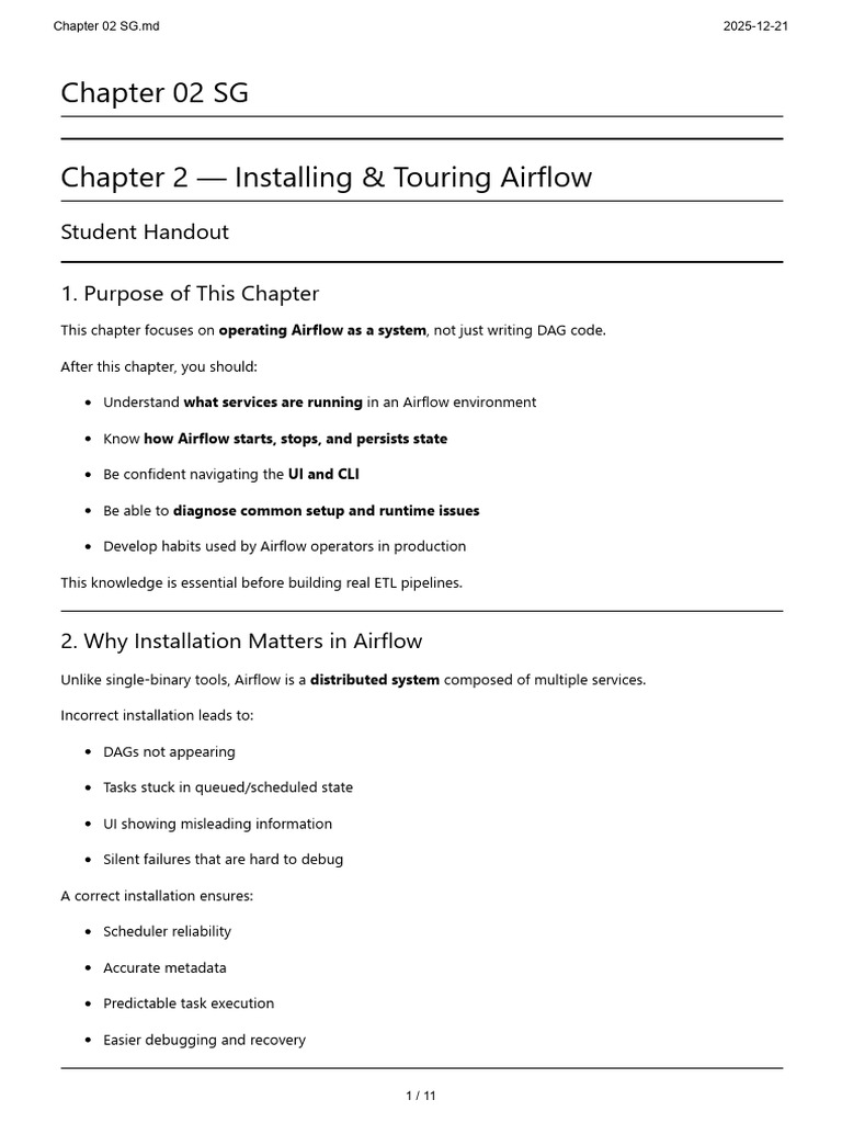 Airflow Installation and Operations Guide | PDF | Databases | Debugging
