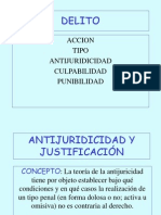 Antijuridicidad y Justificacion