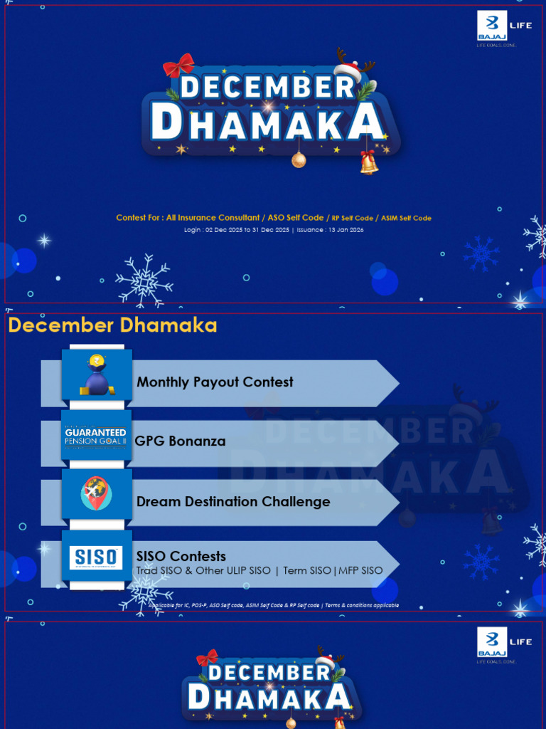 December 2025 Insurance Contest Details | PDF | Payments | Economies