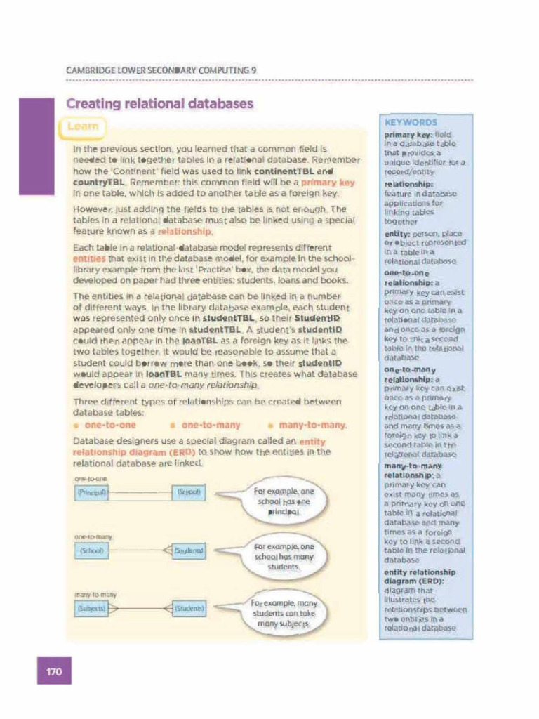 Creating Relationships in Databases | PDF | Information Technology ...