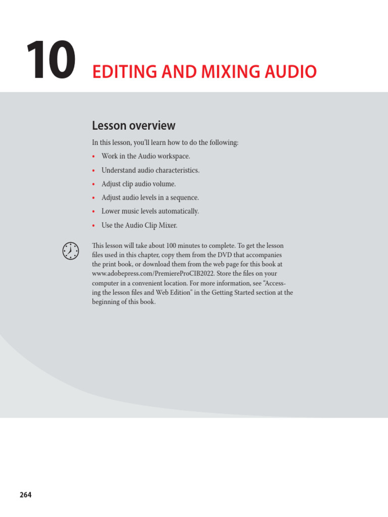 Audio Editing and Mixing in Premiere Pro | PDF | Hertz | Sound