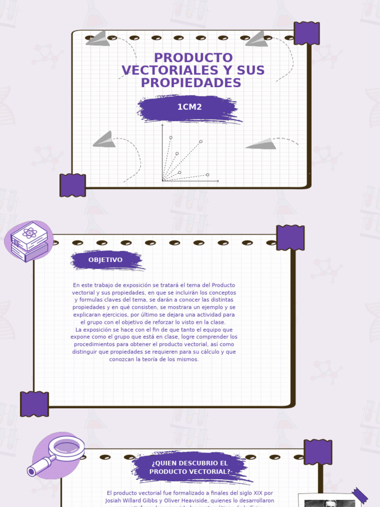 Producto Vectorial: Definición y Propiedades | PDF | Vector Euclidiano ...
