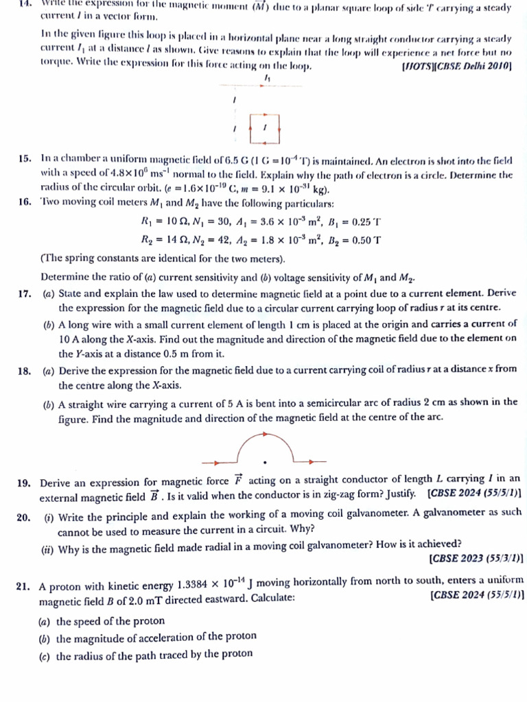 Physics Assignment Hazel and Ebony | PDF | Magnetic Field | Electric ...
