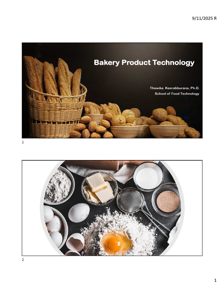 3.3.1 Bakery Introduction | PDF