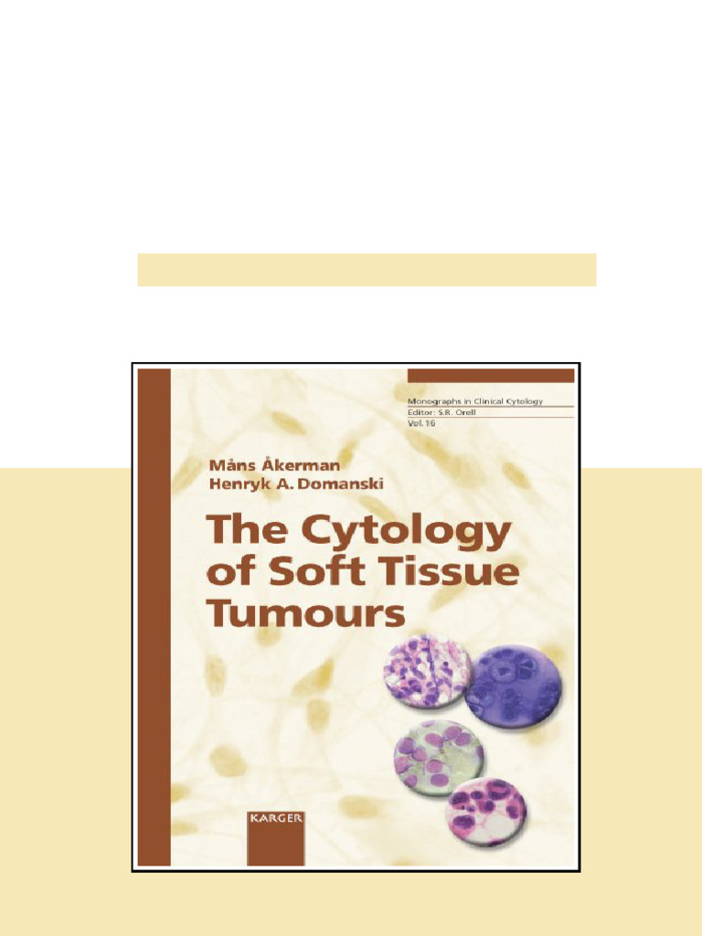 The Cytology of Soft Tissue Tumours 1st Edition M. Akerman - ebook and ...