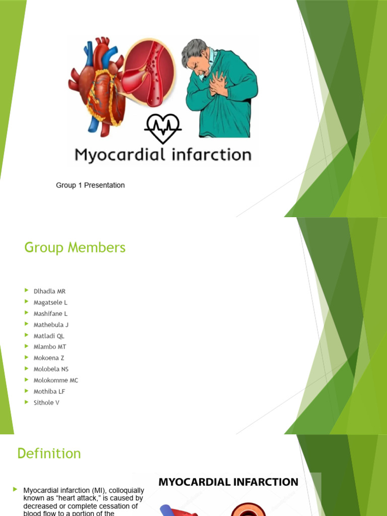 Myocardial Infarction Overview and Assessment | PDF | Myocardial ...