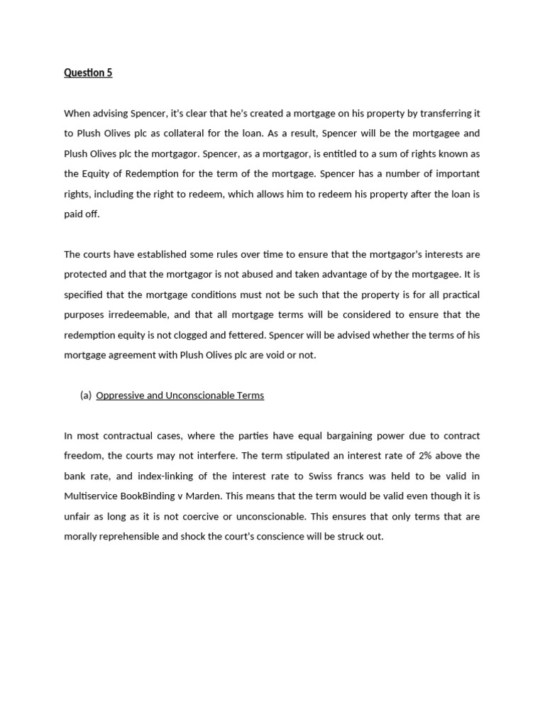 3577 La201 | PDF | Concurrent Estate | Mortgage Law