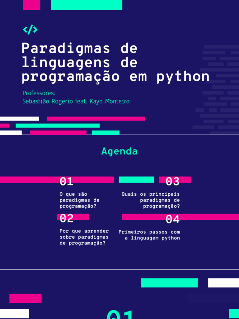 Paradigmas de Programação em Python | PDF | Paradigmas de programação ...