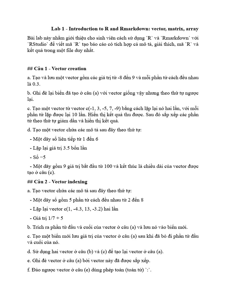 Lab 1 | PDF