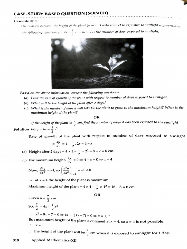 Aod App Maths Case Study | PDF