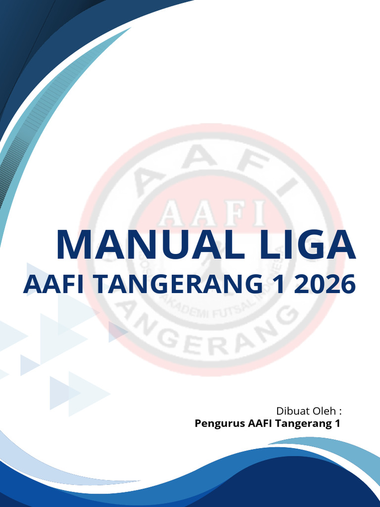 Manual Liga Futsal AAFI Tangerang 2026 | PDF