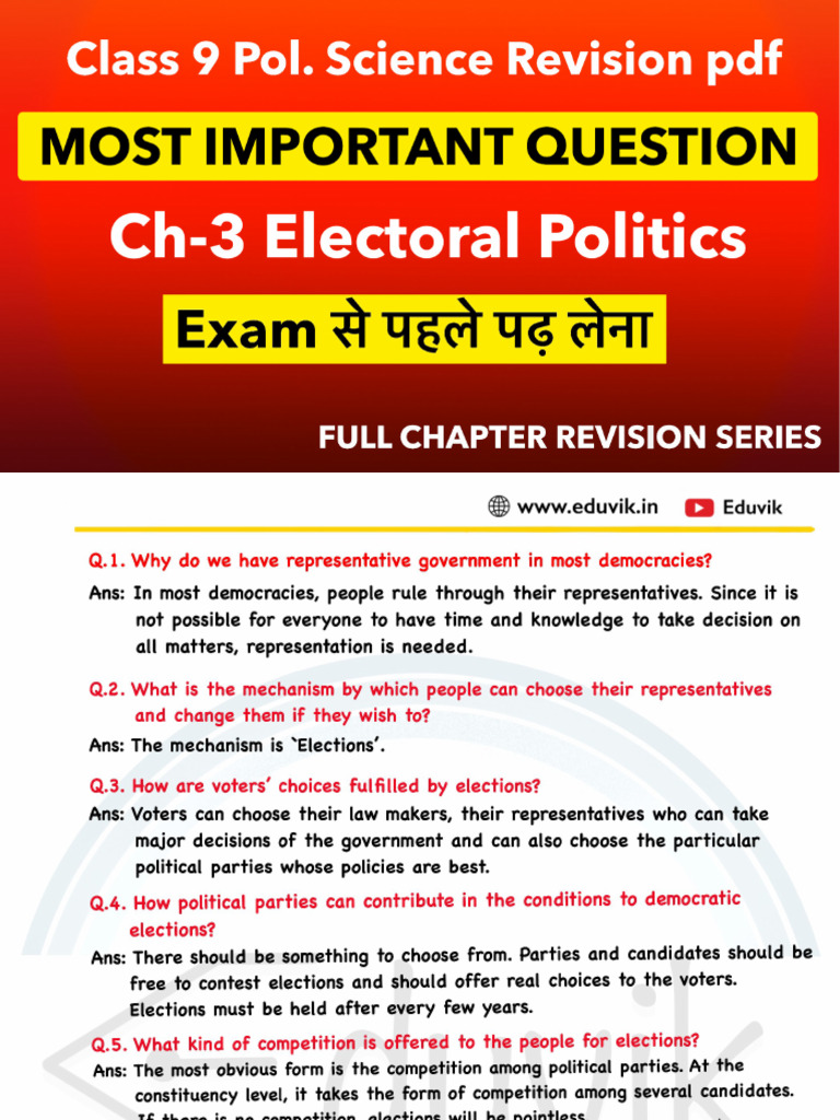 CH - 3 Question Answer | PDF
