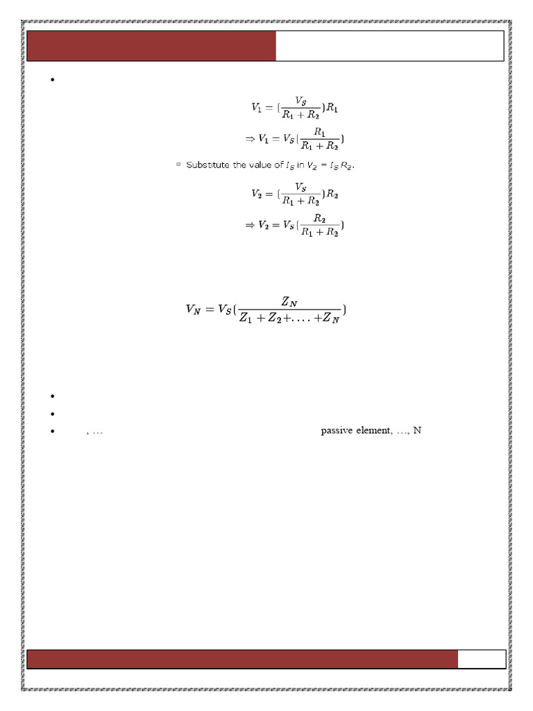 Electrical Engineering Network Analysis | PDF | Series And Parallel ...