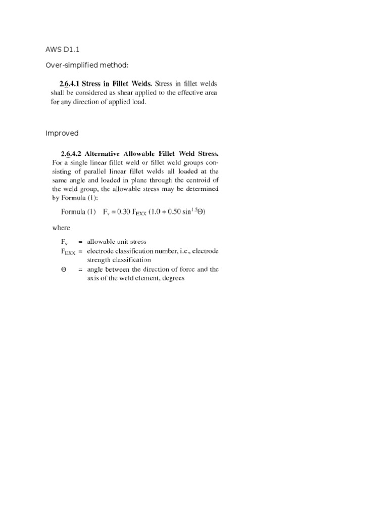 Welded Joint Notes | PDF | Science & Mathematics