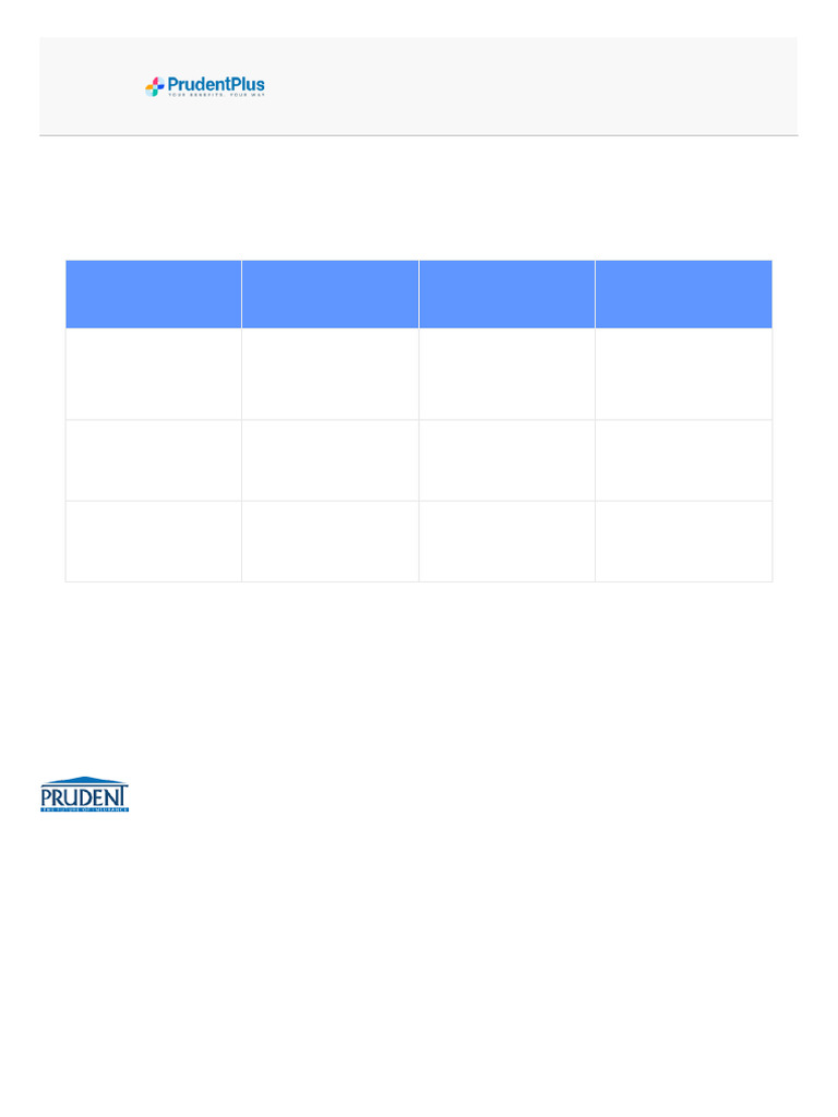 1950 66564 Benefit Summary | PDF