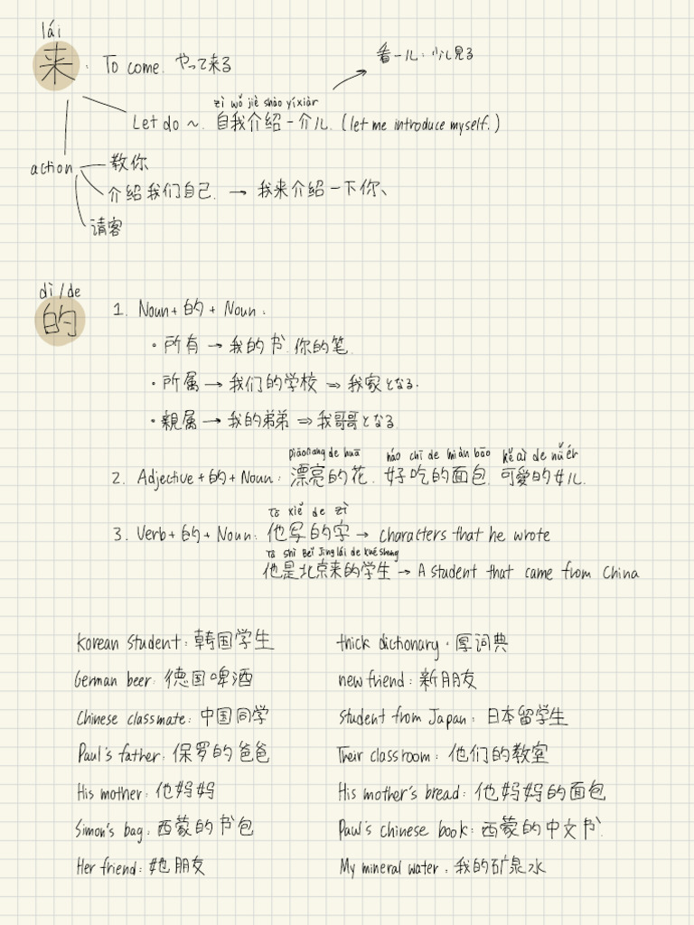 Chinese Language Structure Guide | PDF | Semantics | Semantic Units