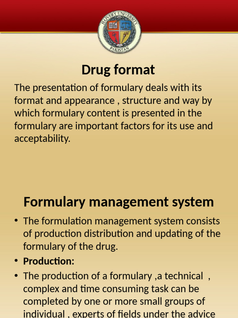 Hospital Formulary Management Guide | PDF