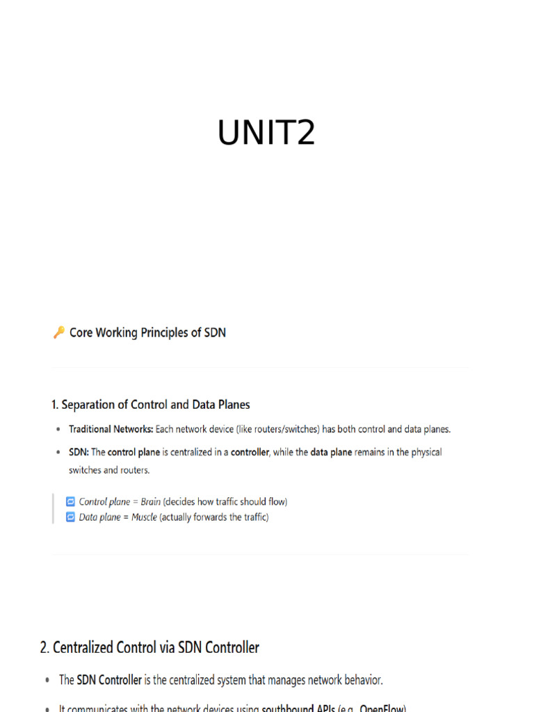 UNIT2 | PDF | Computer Network | Computer Architecture