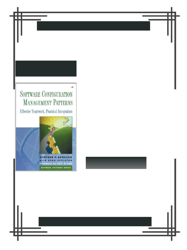 Software Configuration Management Patterns Effective Teamwork Practical ...