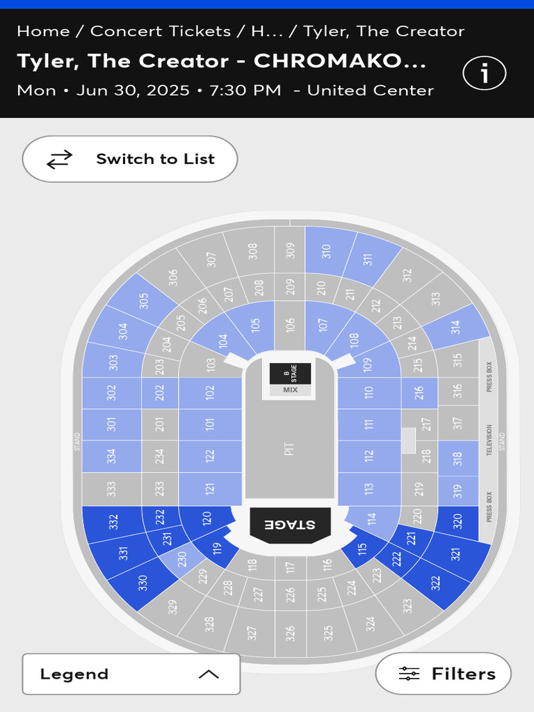Tyler, The Creator - CHROMAKOPIA THE WORLD TOUR Tickets Jun 30, 2025 ...