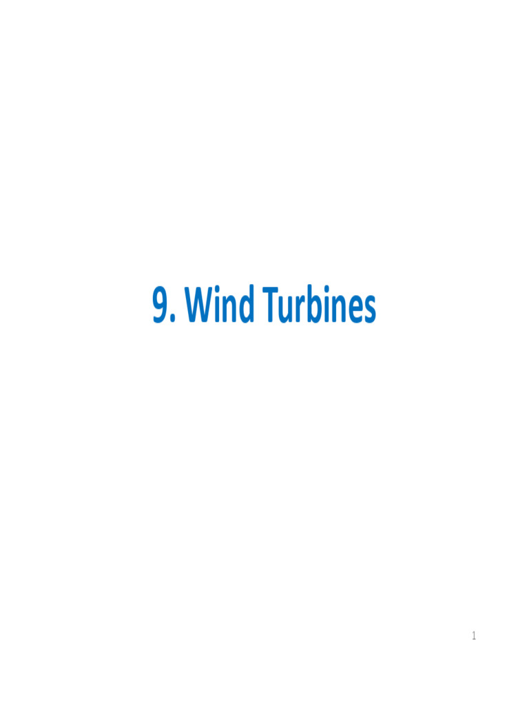 Understanding Wind Turbines and Power | PDF | Wind Turbine | Lift (Force)