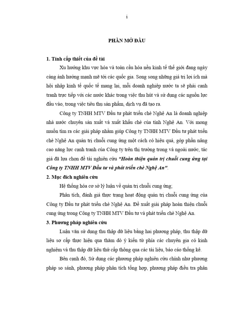 Tom Tat Luan Van Hoan Thien Quan Tri Chuoi Cung Ung Tai Cong ...