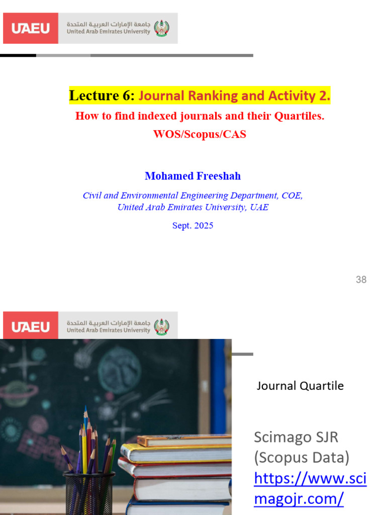 Journal Ranking and Literature Review Guide | PDF | Quantitative ...