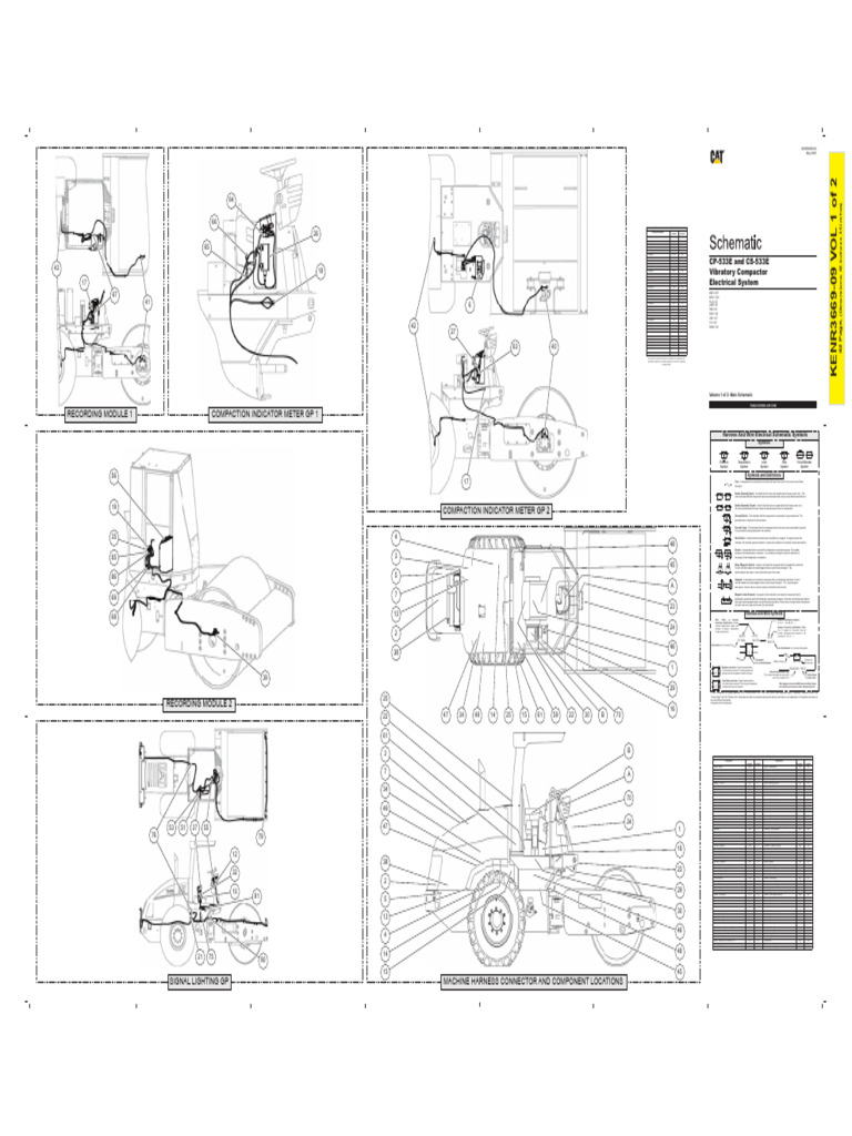 Electrical Schematic for Vibratory Compactor | PDF | Electrical ...