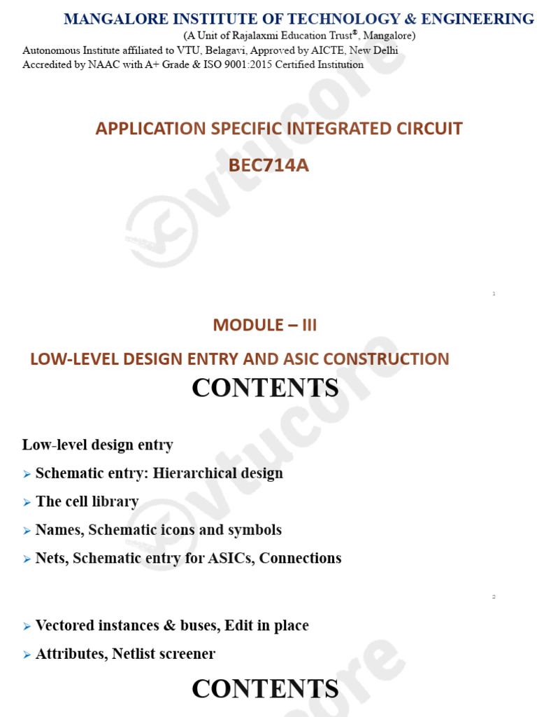 ASIC Design and Construction Guide | PDF | Computer Engineering ...
