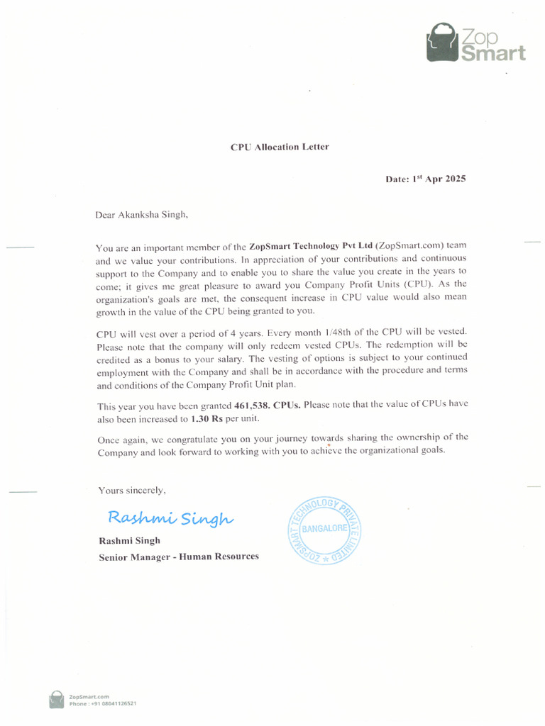 CPU Letter Apr-25 | PDF