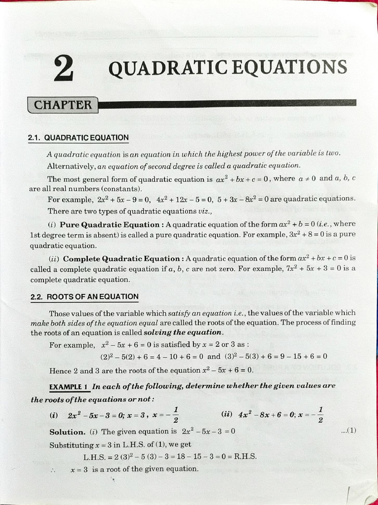 Understanding Quadratic Equations Basics | PDF | Quadratic Equation ...