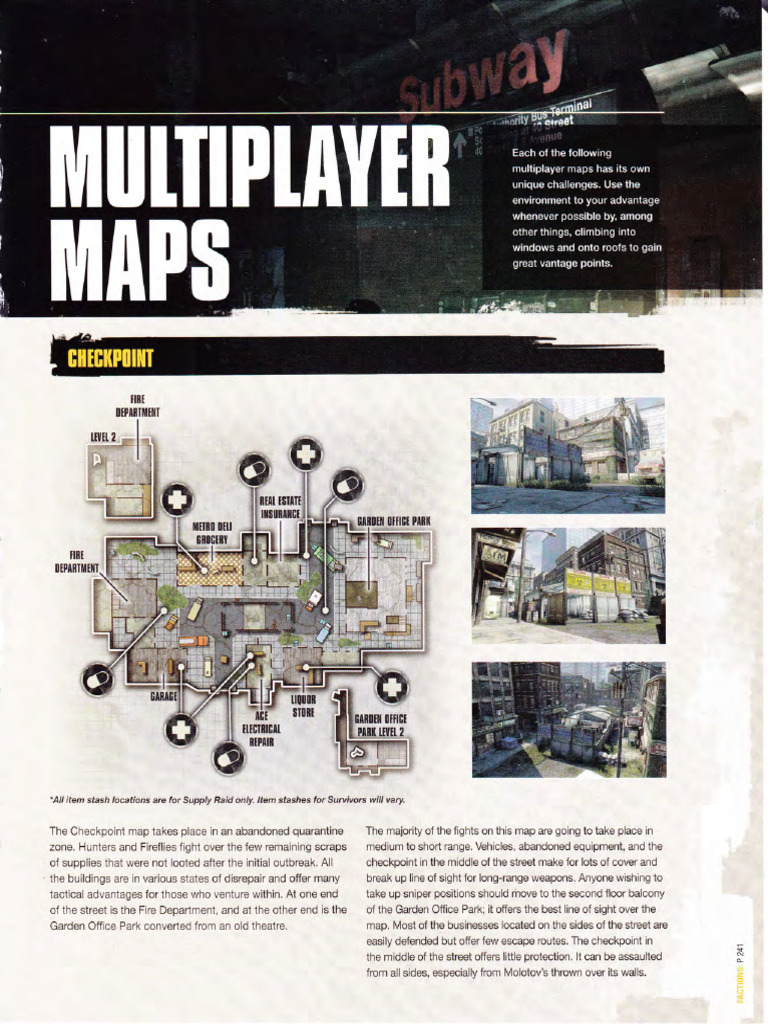 Tactical Map Guide for Supply Raid | PDF