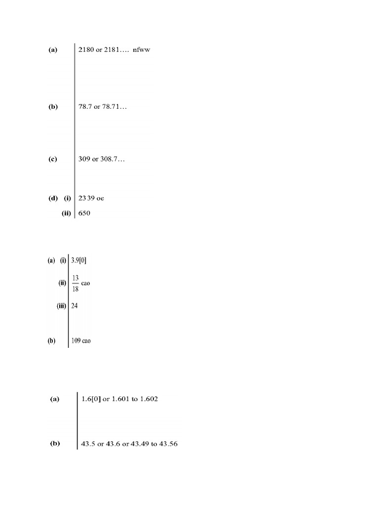Math Test MS | PDF