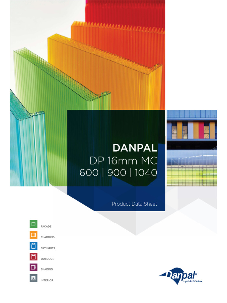 5. Danpal 16mm Microcell panel_removed | PDF | Green | Grey