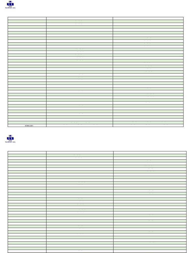 IIITM Gwalior Exam Schedule Nov-Dec 2025 | PDF | Computing