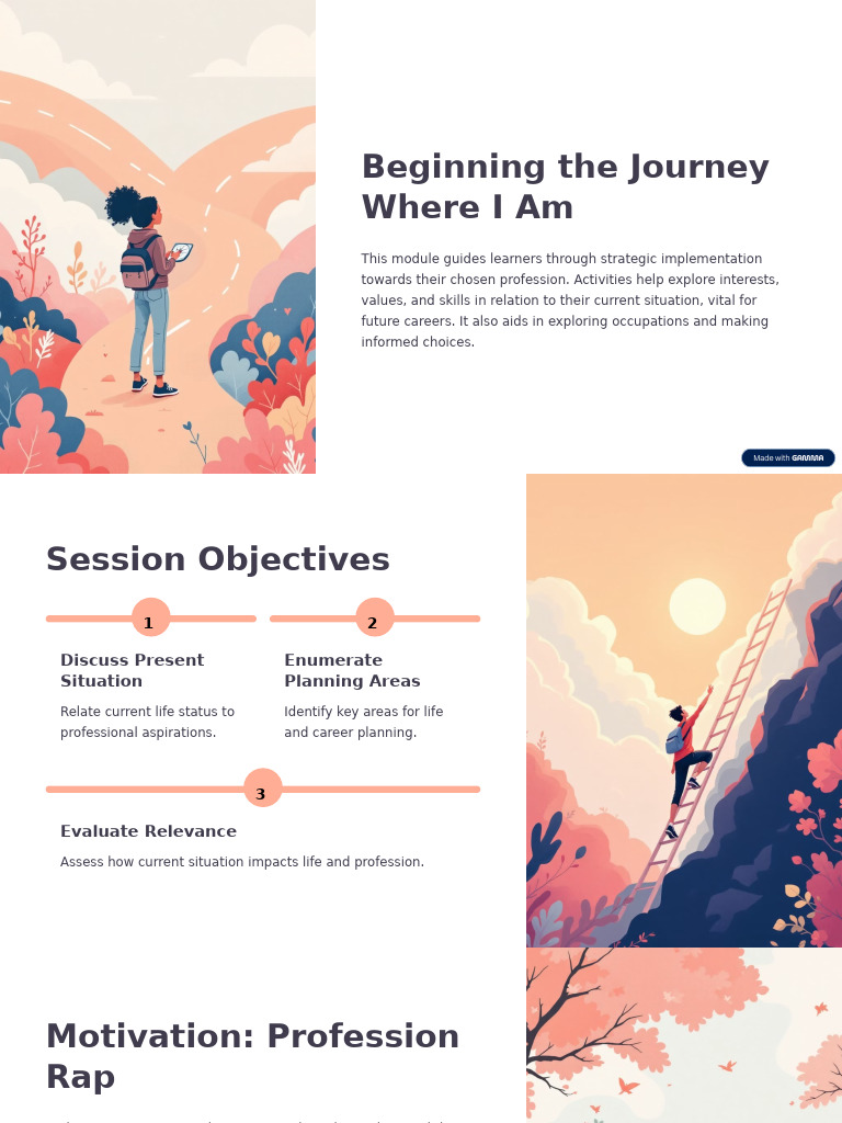 Career Planning and Self-Assessment Guide | PDF | Self Efficacy | Swot ...